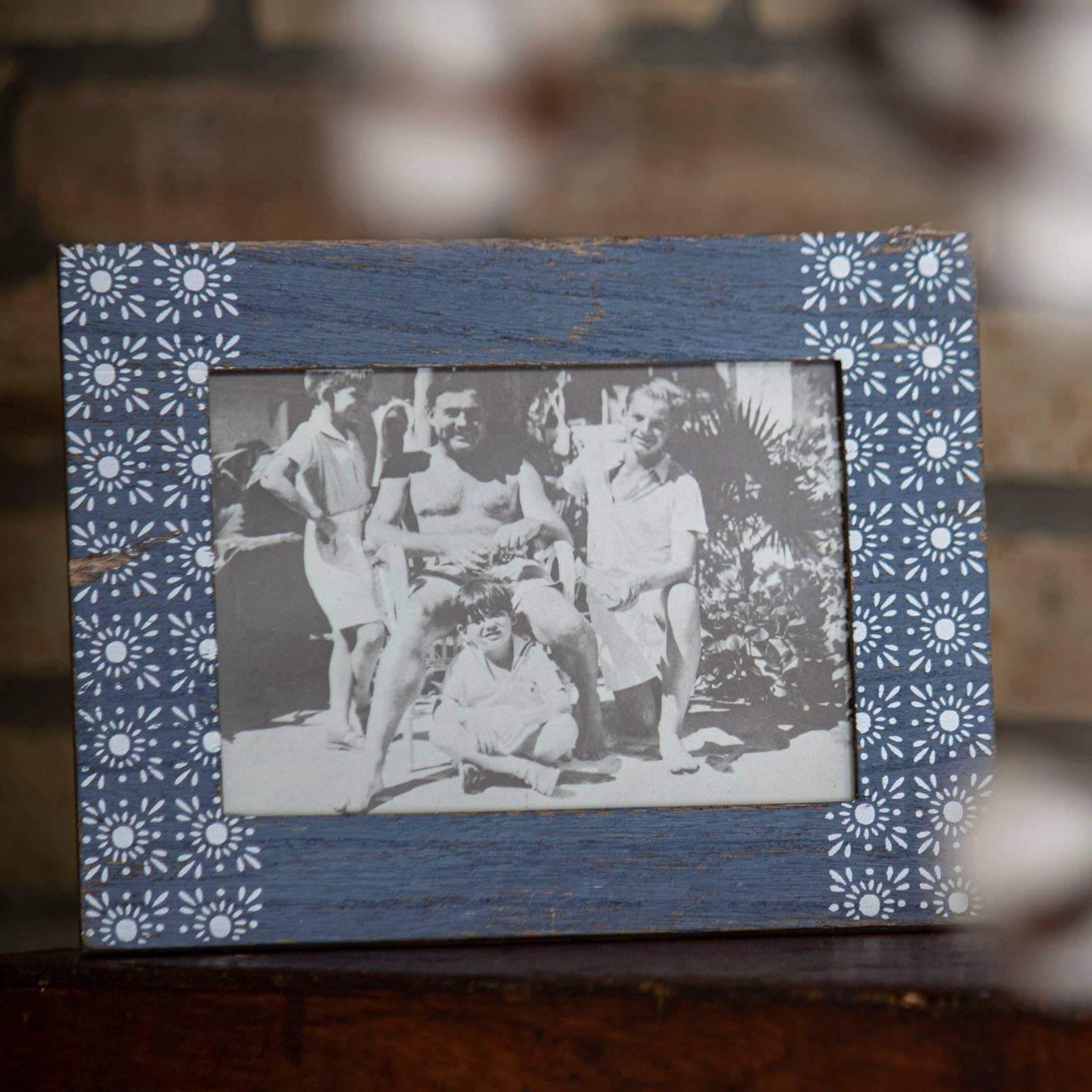 Blue Lorelei Photo Frame