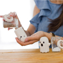 Load image into Gallery viewer, Halloween Ghost Salt &amp; Pepper Shakers, Set of 2
