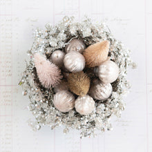 Load image into Gallery viewer, Faux Bird Nest with Glitter and Ice Finish
